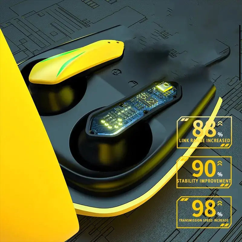 True Wireless Bluetooth Earphones with Noise Reduction