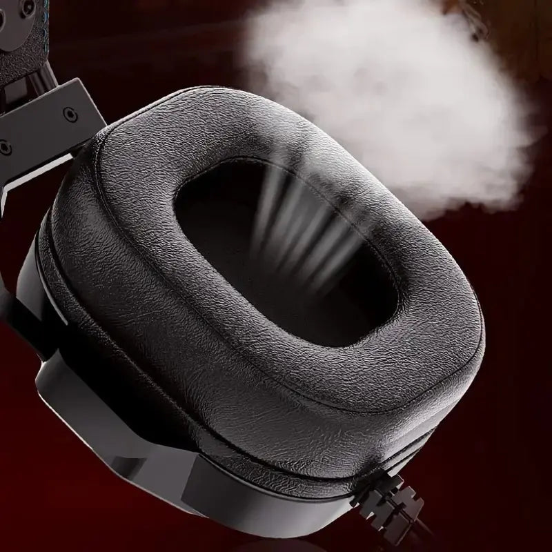 RGB Gaming Headset with 360° Microphone & Bass Surround