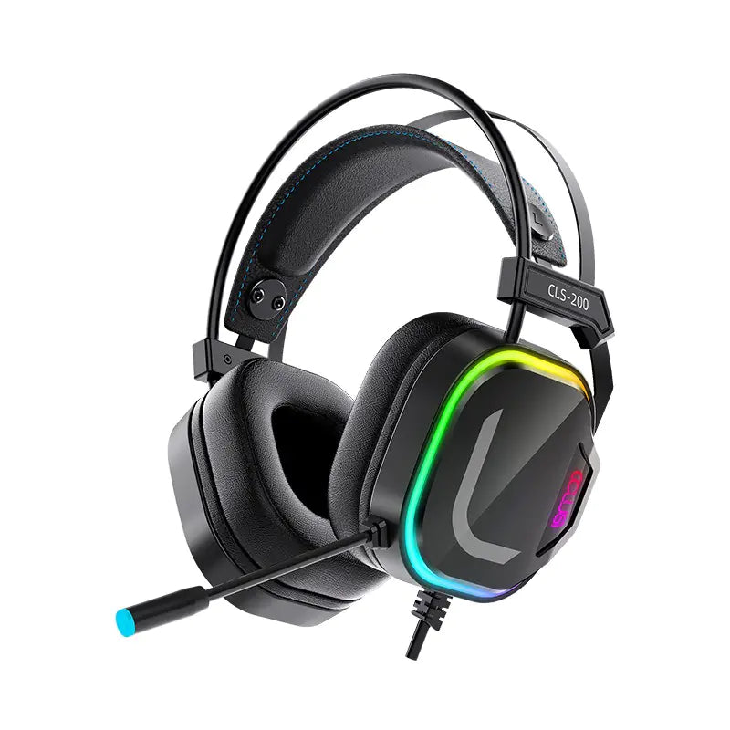 RGB Gaming Headset with 360° Microphone & Bass Surround